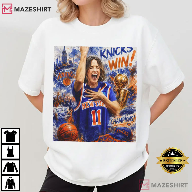 Knicks Win Olivia Benson 2026 Celebration T-Shirt Knicks Win Olivia Benson 2026 Celebration T-Shirt