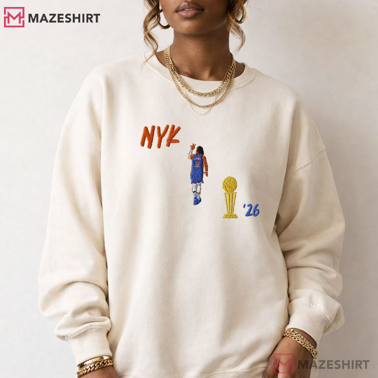 Brunson Finals Championship 26 Embroidered Sweatshirt Brunson Finals Championship 26 Embroidered Sweatshirt