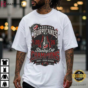 Carolina Hurricanes 2026 Stanley Cup Champions Hockey T Shirt (4)