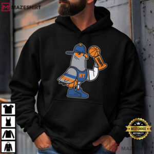 New York Champs NBA Championship Knicks Pigeon T Shirt (1)
