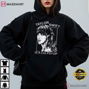 Taylor Swift CIA Psyop Parody Music Fan T Shirt (2)
