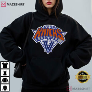 New York Knicks In Five Villanova NBA Champions 2026 T Shirt (1)