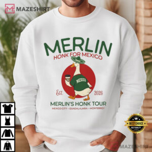 Merlin Mexico Duck Funny Mexico Goose Meme T Shirt (4)