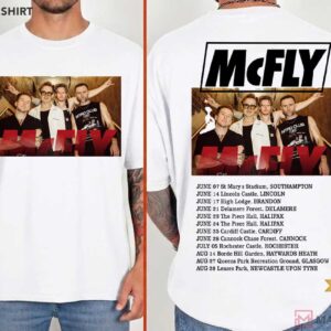 McFly Music Tour Concert 2026 Fan Gift T Shirt (1)