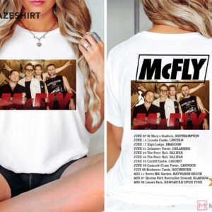McFly Music Tour Concert 2026 Fan Gift T Shirt (3)
