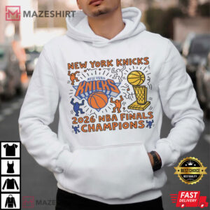 New York Knicks Street Art 2026 NBA Finals Champions T Shirt (2)