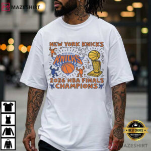 New York Knicks Street Art 2026 NBA Finals Champions T Shirt (3)