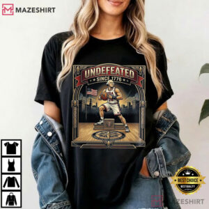 Undefeated Since 1776 George Washington Basketball 4th Of July T Shirt (4)