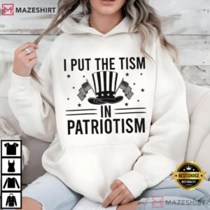 I Put The Tism In Patriotism Funny 4th Of July Patriotic T Shirt (4)