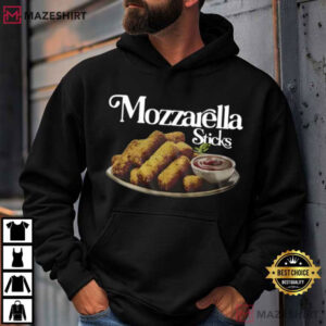 Mozzarella Sticks Retro Food Lovers T Shirt (2)