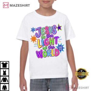 VBS Jesus Is The Light Of The World John 812 Christian T Shirt (1)