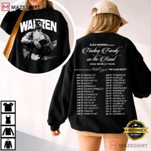 Alex Warren Eras Tour 2026 Vintage Indie Music T Shirt (2)