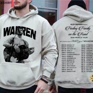 Alex Warren Eras Tour 2026 Vintage Indie Music T Shirt (3)