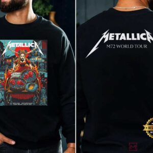 Metallica Dublin 2026 Night M72 World Tour T Shirt (3)