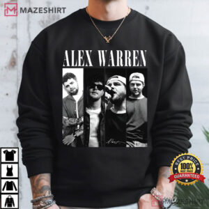 Alex Warren Carry You Home Album Vintage Music Concert Tour T Shirt (2)