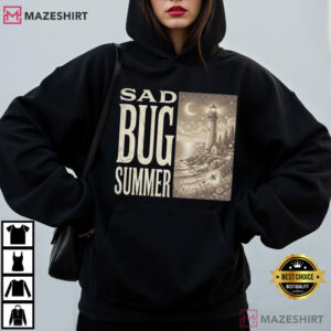 Sad Bug Summer Graphic T Shirt (4)