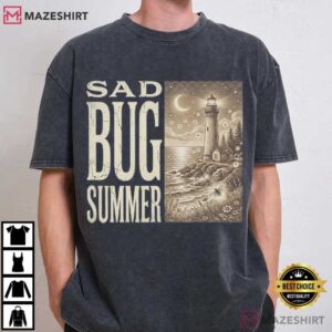 Sad Bug Summer Graphic T Shirt (1)