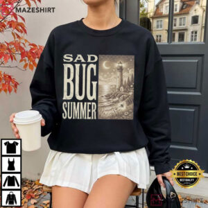 Sad Bug Summer Graphic T Shirt (2)