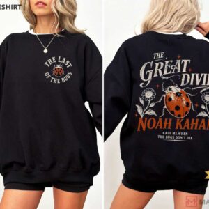 Noah Kahan The Divide Tour Wash Tour 2026 T Shirt (2)