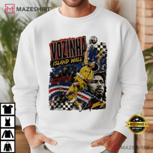 Vozinha Island Wall Cape Verde Keeper Collage Football T Shirt (1)