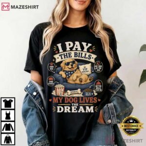 My Dog Is A Democrat Free Housing Free Food Funny Meme Political T Shirt (1