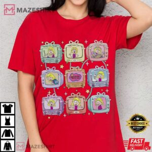 Disney Channel Lizzie McGuire Television Coquette Bow T Shirt (3)