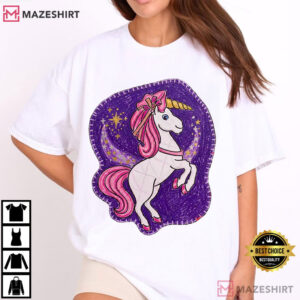 Disney Channel Lizzie Unicorn This Is What Dreams Are Made Of T Shirt (1)