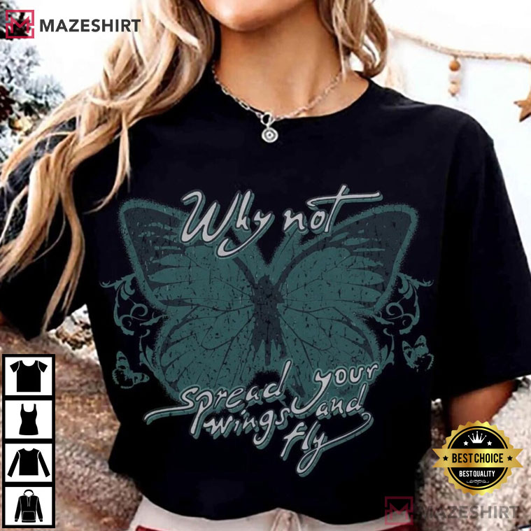 Lizzie McGuire Why Not Spread Your Wings And Fly Vintage 2000s Disney T-Shirt Lizzie McGuire Why Not Spread Your Wings And Fly Vintage 2000s Disney T-Shirt