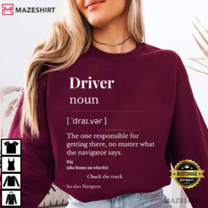 Driver Navigator Personalized Add Rig Name T Shirt (3)