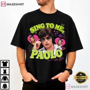 Sing To Me Paolo Lizzie Mcguire Trendy 2000s T Shirt (1)