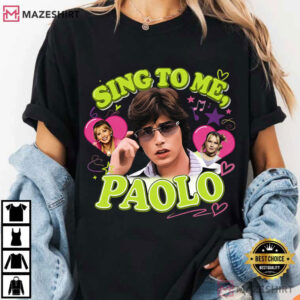Sing To Me Paolo Lizzie Mcguire Trendy 2000s T Shirt (2)