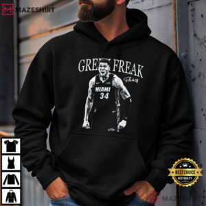 Giannis Antetokounmpo Greek Freak Miami Vintage Basketball T Shirt (4)