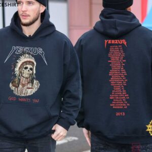 Kanye West Yeezus Tour 2013 Rap Fan Merch T Shirt (2)