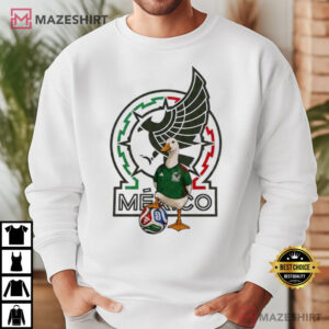 Mexico Soccer Duck Fan Gift T Shirt (1)
