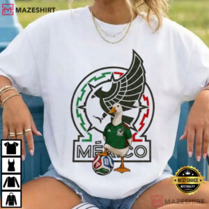 Mexico Soccer Duck Fan Gift T Shirt (2)