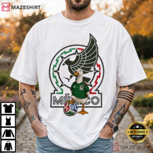 Mexico Soccer Duck Fan Gift T Shirt (3)