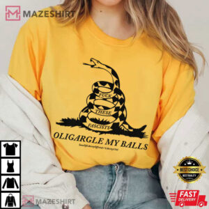 Sons Of Liberty Oligargle My Balls Gadsden Flag T Shirt (1)