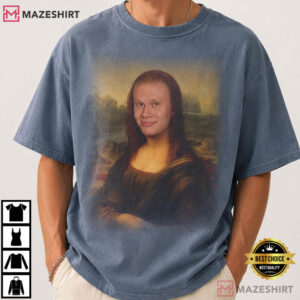 Erling Haaland Mona Lisa Meme Funny Soccer Comfort Colors T Shirt (4)