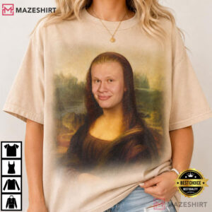 Erling Haaland Mona Lisa Meme Funny Soccer Comfort Colors T Shirt (2)