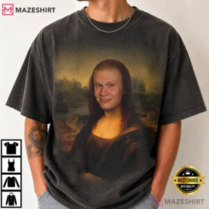 Erling Haaland Mona Lisa Meme Funny Soccer Comfort Colors T Shirt (3)