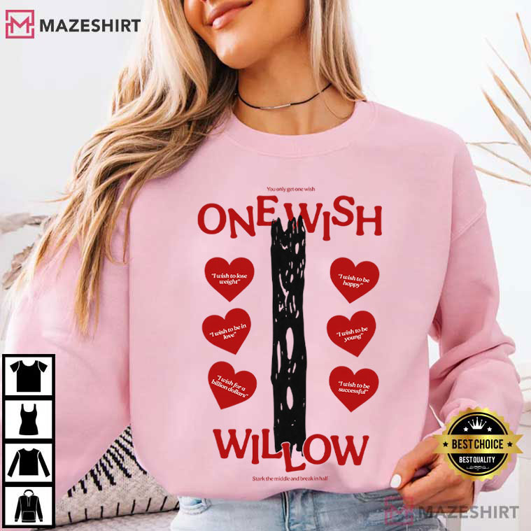 Obsession Movie One Wish Willow T-Shirt Obsession Movie One Wish Willow T-Shirt