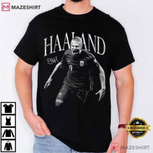 Erling Haaland Norway Football Funny Meme T Shirt (1)