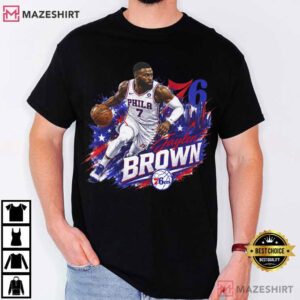 Jaylen Brown Basketball Player Philadelphia 76ers T Shirt (1)