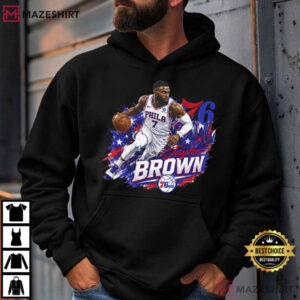 Jaylen Brown Basketball Player Philadelphia 76ers T Shirt (3)