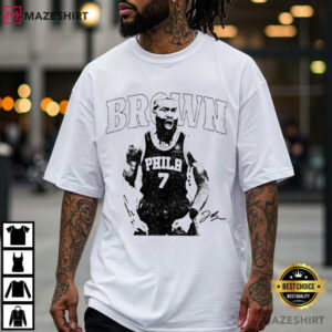 Jaylen Brown Philadelphia Basketball Retro 90s T Shirt (4)