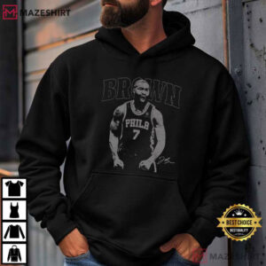 Jaylen Brown Philadelphia Basketball Retro 90s T Shirt (2)