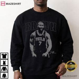 Jaylen Brown Philadelphia Basketball Retro 90s T Shirt (3)