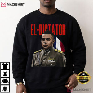 Kylian Mbappe The Dictator Retro 90s Soccer Graphic T Shirt (2)