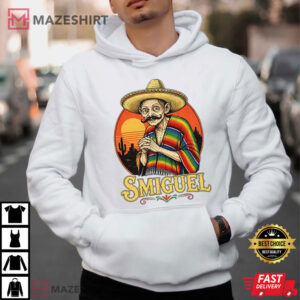 Smiguel Mexican Meme Funny Sombrero Culture T Shirt (3)