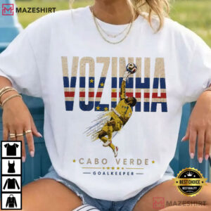 Vozinha Cabo Verde Flag Save Action Vintage Soccer T Shirt (3)